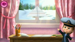 Детский уголок/Kids'Corner Игры с Машей и Медведем.Мишка Циркач.Решаем Примеры с Машей