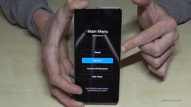 Redmi Note 12S: How To Make A Factory Data Reset (hardreset) With The Buttons?