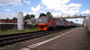 Электропоезд ЭД4М МОЖАЙСК-ВЯЗЬМА