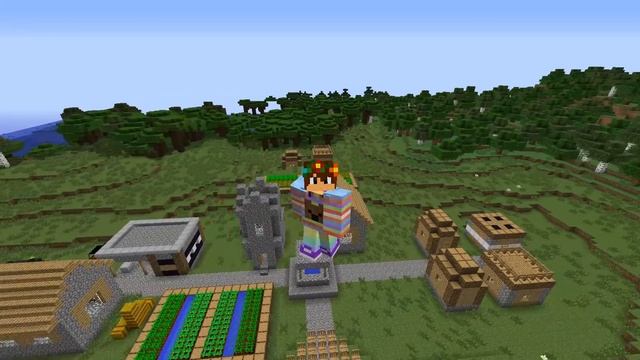 Кто живёт в этой ДЕРЕВНЕ ПОДПИСЧИКОВ в майнкрафт 100% троллинг ловушка minecraft смотреть онлайн