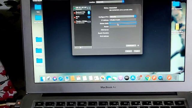 Connect Apple MacBook to the Internet Using LAN/Ethernet смотреть онлайн
