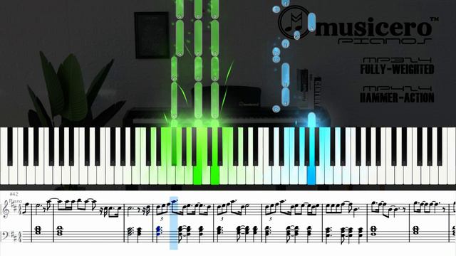 Dusk Till Dawn - ZAYN ft Sia (Musicero Piano Tutorial) смотреть онлайн