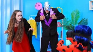 Русалка ЛЕДИ БАГ в реальной жизни! Мейковер для куклы ЛЕДИ БАГ!