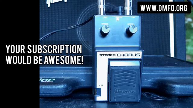 Ibanez CSL Stereo Chorus Demo смотреть онлайн