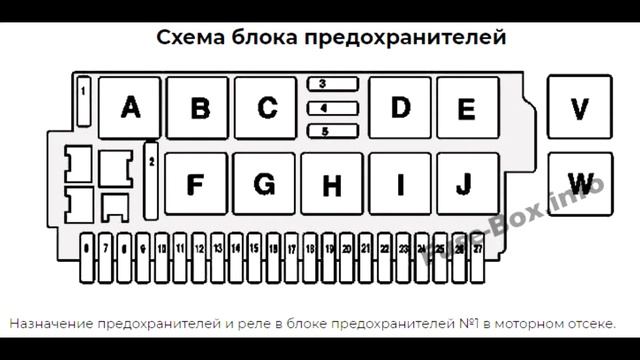 Предохранители и реле для Mercedes-Benz CL-Class и S-Class (C215, W220; 1999-2006) смотреть онлайн