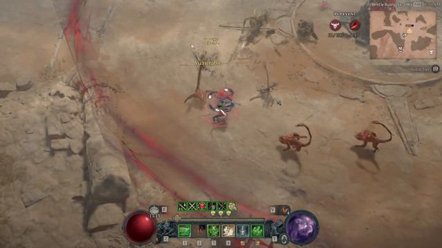 Diablo 4 Season of Blood PvP🏹Undying Rogue head on clash battle against Bleed Barbarian смотреть онлайн