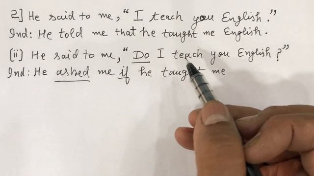 Direct & Indirect speech | Convert simple sentences into interrogative | Exercise-3 |English Gramma смотреть онлайн