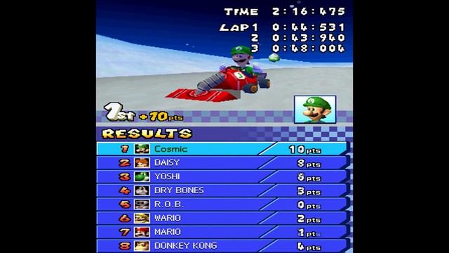 Mario Kart DS - Complete Walkthrough | Mirror Banana Cup смотреть онлайн