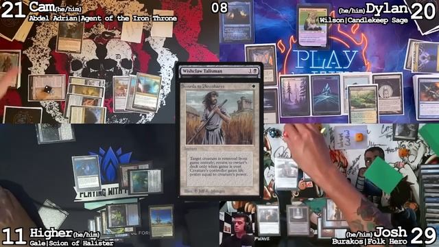 PLAY TO WIN Vs PLAYING WITH POWER Vs MIND MUSCLE MAGIC-WHO'S THE BEST BACKGROUND COMMANDER IN CEDH?