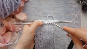 Вязаные варежки Индийским клином Вязанные рукавицы спицами с анатомическим пальцем из плюшевой пряж