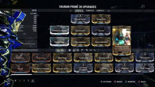 Vauban Prime Build Warframe