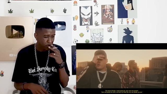 Jhony REACT - THE CYPHER DEFFECT 3 - Costa Gold Feat. Tz Da Coronel & Major RD ( Prod. André Nine )