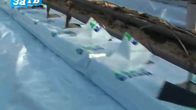 В теплице запущена новая система полива