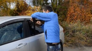 Автомобильный флагшток или флаг на авто