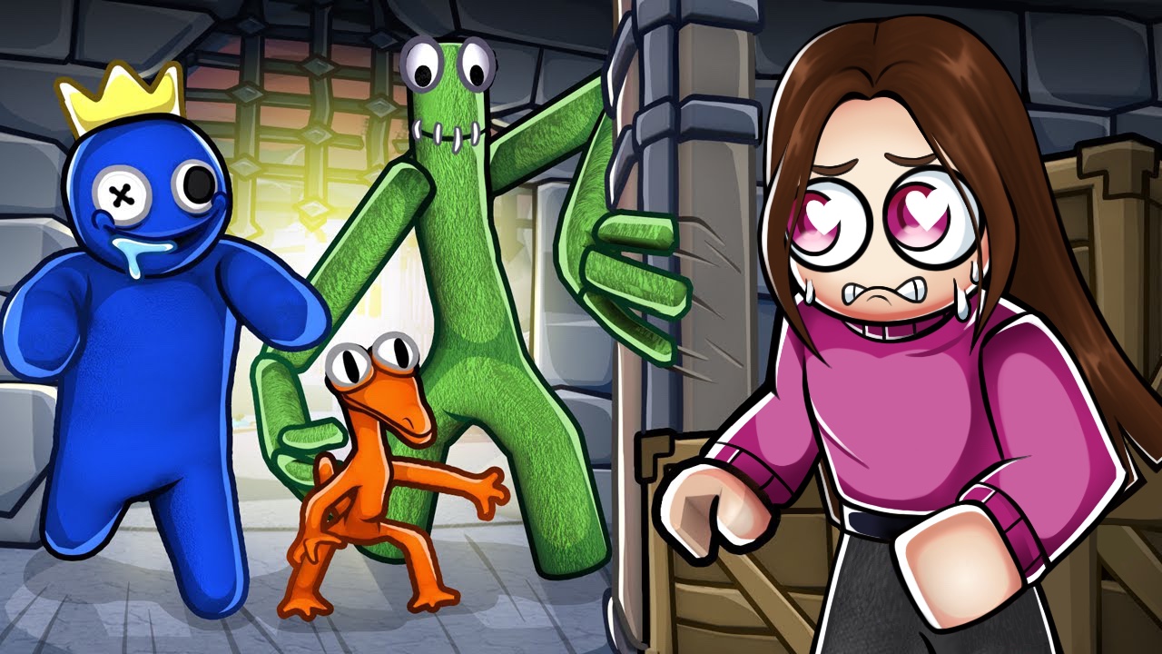 Радужные друзья 2 часть прохождение | Rainbow Friends CHAPTER 2 смотреть онлайн