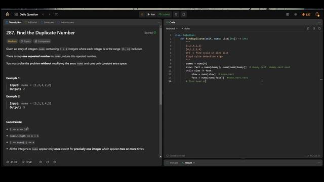 [Leetcode Daily Sep 19] 287. Find the Duplicate Number (Python 中文解說) смотреть онлайн