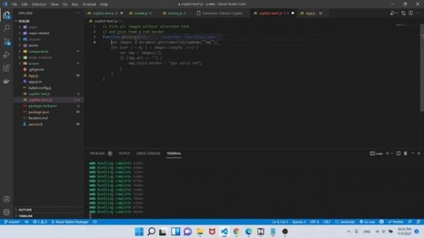 How to install and activate Github Copilot extention on VS Code | Windows 11