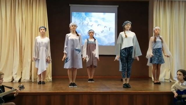 Коллекция «Журавли». Театр моды «Леди Мэгги», г. Озерск смотреть онлайн
