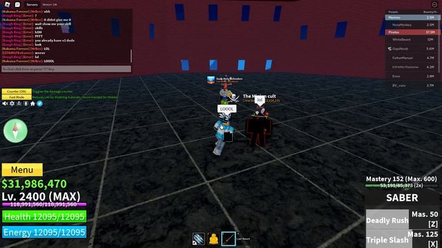 How To Get SHANKS SABER V2 | Blox Fruits смотреть онлайн