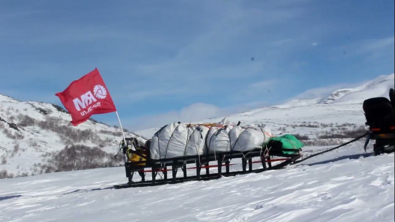 Снегоход Frontier 1000 на гонке Берингия-2022 смотреть онлайн