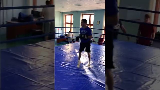 Бокс- работа на лапах. смотреть онлайн