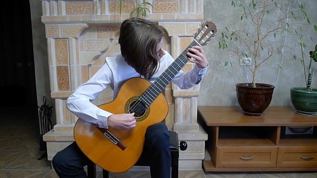 А.Коттен Балалайка, Русская песня