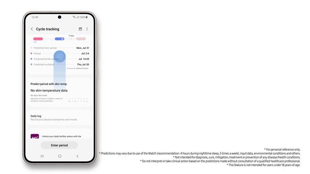 Galaxy Watch5 | Watch5 Pro: How to use Samsung Health Cycle Tracking | Samsung смотреть онлайн