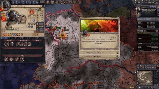 CK2 Holy Fury - Olav Kyrre #5 - War for the Papacy смотреть онлайн