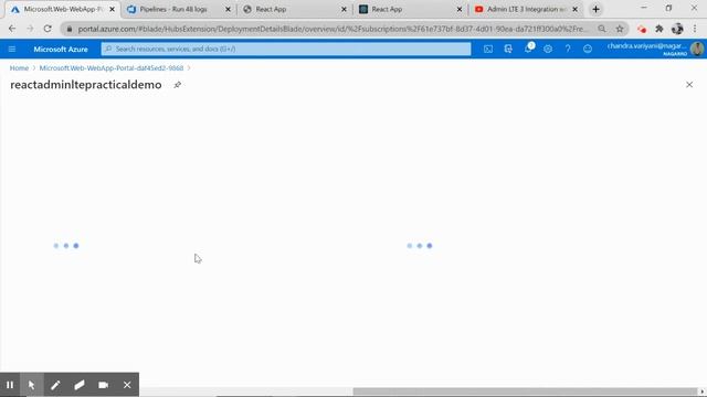 Deploy my first React JS Application to Azure App Service смотреть онлайн