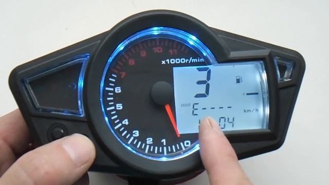 Мото-приборка Koso. Меню настройки.