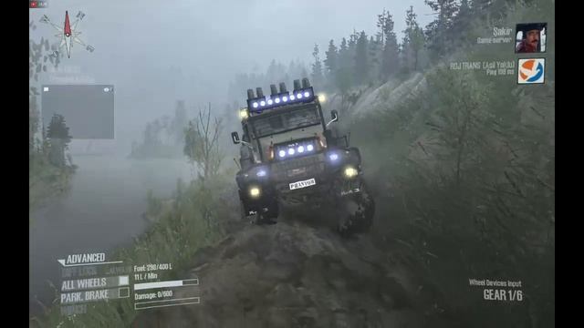 SPIN TIRES MUD RUNNER смотреть онлайн
