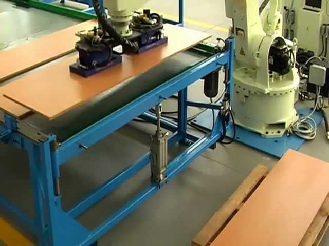 Паллетирование панелей ДСП смотреть онлайн