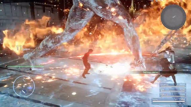 FINAL FANTASY XV Ifrit boss смотреть онлайн
