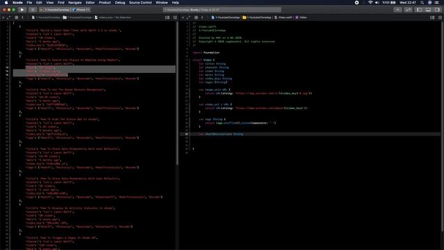 Build A Youtube Clone App In Swift 5 (Part 2)