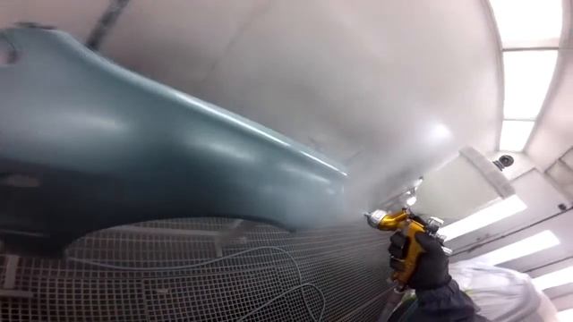 Покраска Mitsubishi Lancer IX. Devilbiss gti pro lite te10/hv30. материалы Dyna/Sikkens/Nomix. смотреть онлайн