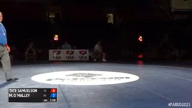 152 5th Place - Michael O`Malley (New Jersey) vs. Tate Samuelson (Colorado) смотреть онлайн