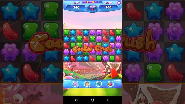 Cookie Crush Games Level 1 смотреть онлайн