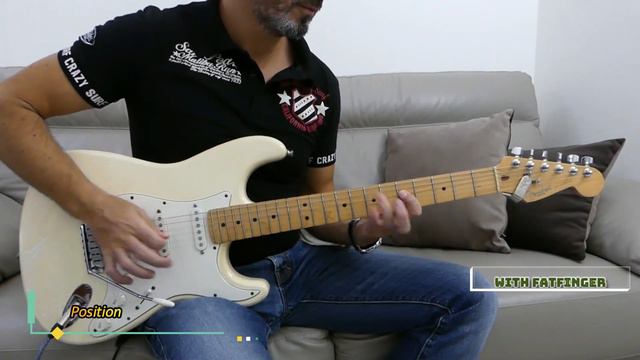 Fender Fatfinger Sustain Enhancer Demo