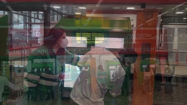 MILAN MALPENSA Airport, I Will Show You How To Take The TRAIN MALPENSA EXPRESS To Central Station.