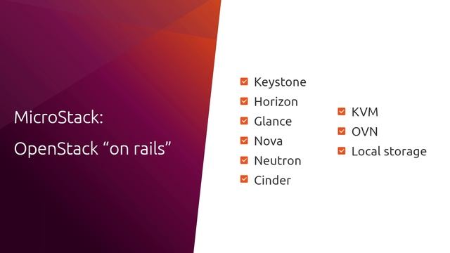 MicroStack: The most straightforward OpenStack ever смотреть онлайн
