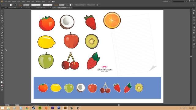 Adobe Illustrator CS6 for Beginners - Tutorial 5 - Tools Panel смотреть онлайн