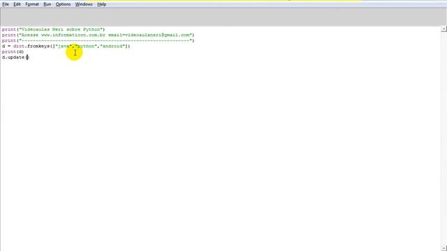 aula 5855 python tipo de dados dicionario metodos pop update dict fromkeys смотреть онлайн