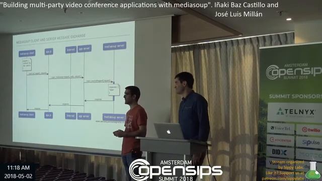 "Building multi-party video conference applications with mediasoup". Iñaki Castillo & José Millán смотреть онлайн