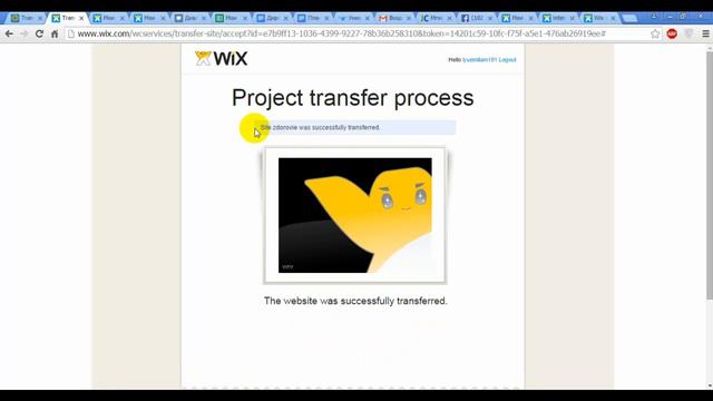 Как транспортировать сайт на Виксе смотреть онлайн