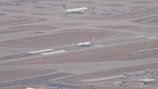 Mega Airport Hong Kong Airport With Air Traffic Control ATC In 4K