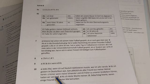 (9) Уроки немецкого по учебнику Schritte PLUS NEU B1.1 _L1 _B-3