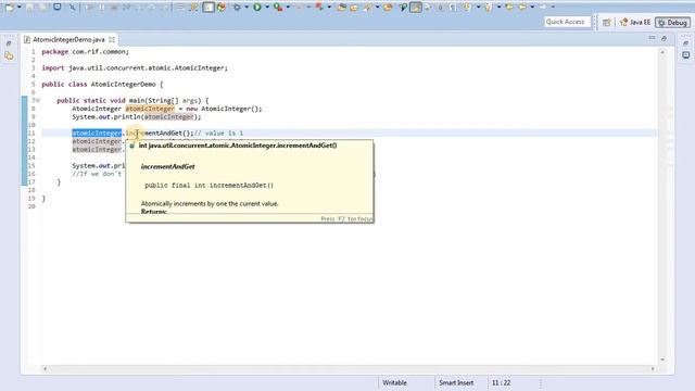 Is ++ or -- operator Thread Safe In java? How can we achive Thread Safety? Click here to watch. смотреть онлайн