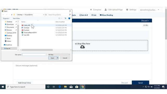 How to Send a Secure Message (with Files) смотреть онлайн