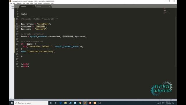 07. PHP How to connect to a MySQL database(Mysqli, PDO) | PHP Tutorial | PHP | PHP course | смотреть онлайн
