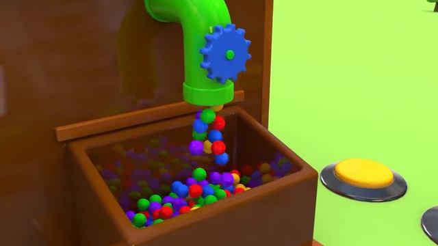 Сбор фруктов и овощей с Трактор Учим Цвета для детей смотреть онлайн